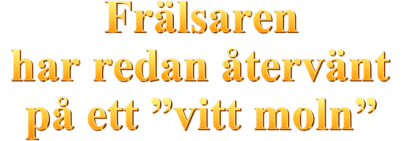 Frälsaren har redan återvänt på ett ”vitt moln”