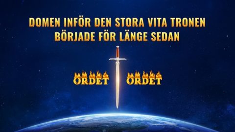 Domen inför den stora vita tronen började för länge sedan