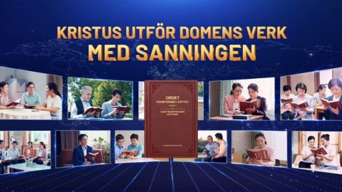 Kristus utför domens verk med sanningen